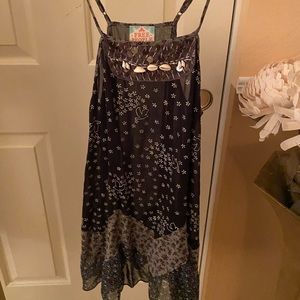 Free People Boho Beachy Tank-X-Small